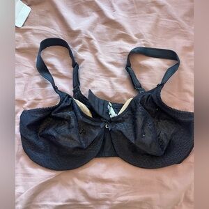 Chantelle Black Textured Bra